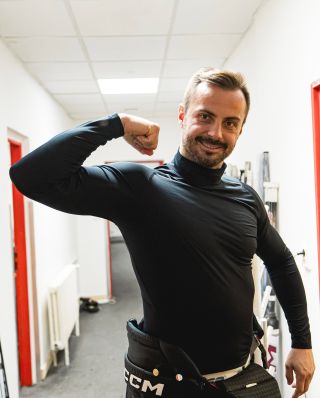 @vitouchdavid si vypůjčil od foťák 📸 @benyphoto_czech a vyrazil do kabiny! 💪🏻